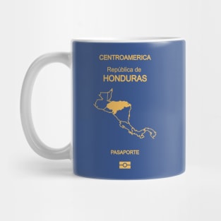 Honduras passport Mug